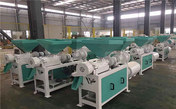 HTZ-3B 玉米脱皮制糁制粉一体机实拍图片
