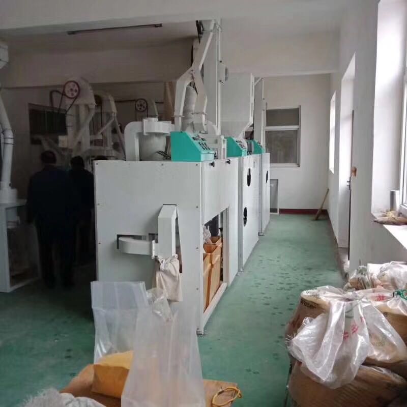 8.8玉米加工机组客户现场实拍