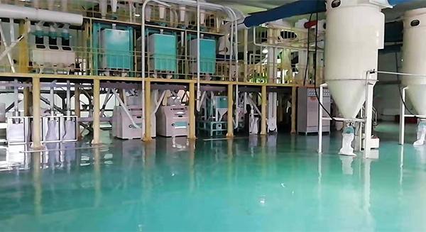 吉林省海城粮食公司日产60吨玉米加工厂